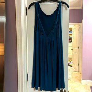 Kennth Cole Reaction teal dress / cover up M
